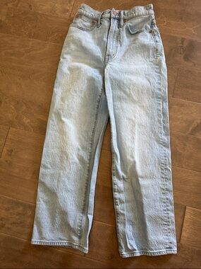 Madewell Light Blue Men's Wide Leg Jeans